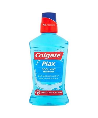 Colgate Plax Cool Blue Mouthwash 500Ml (Pack of 4)