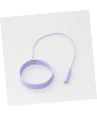 Healvian Silicone Tweezers Bracelet for Eyelash Extensions & Brow Styling - Purple 36.5x6.5cm | Women s Accessory & Protective Tool - Buy Online on GoSupps.com