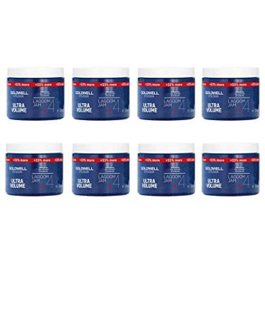 8x 200ml Goldwell Stylesign Ultra Volume Gel Lagoom Jam 4 XXL No Import Unscented 200 ml (Pack of 8)