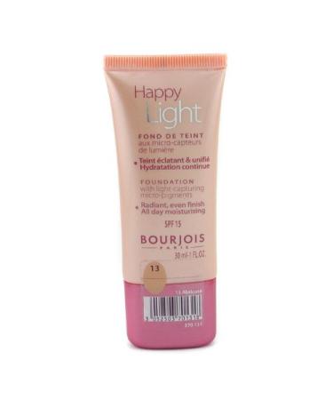 Bourjois Face Care 1 Oz Happy Light Foundation Spf15 -  13 Abricote For Women
