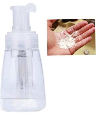 Lawnrden Powder Spray Bottle Dispenser Powder Cosmetics Refillable Bottle Empty Dismountable with Locking Nozzle for Travel Transparent Powder Dispenser - Buy Online on GoSupps.com
