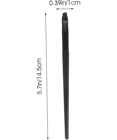 Hemoton 3pcs Eyeliner Brush Eyebrow Brush Dual-use Brush Cosmetic Brush Makeup Brush Thin Eyeliner Brush Creative Brush Flat Brush Makeup Angled Eyebrow Brush Makeup Tool Eye Liner Brush - Buy Online on GoSupps.com