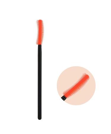 50 Pack Disposable Eyelash Brushes - Silicone Comb Mascara Applicators for Makeup - Beauty Tool with Crescent Tip - Buy Online on GoSupps.com