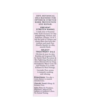 Basq Skin Care Resilient Body Stretch Mark Oil - Lavender 4 fl oz - Buy Online on GoSupps.com