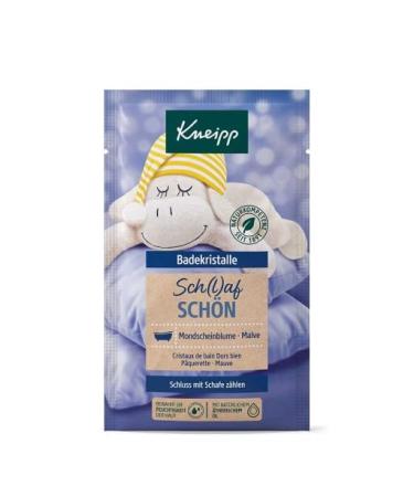 KNEIPP BATH CRYSTALS Sleep Beautiful moonlight flower & mallow 12 x 60 g