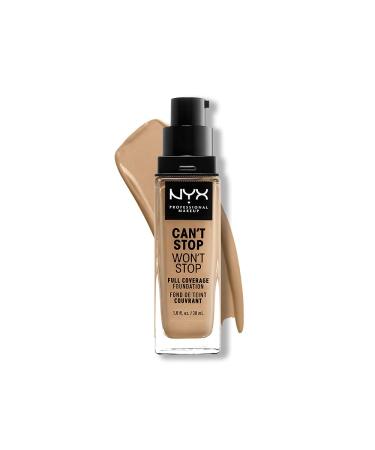 NYX Professional Makeup Can't Stop Won't Stop Full Coverage Foundation Long Lasting Waterproof Vegan Formula Matte Finish Shade: Beige 11 Beige - Buy Online on GoSupps.com