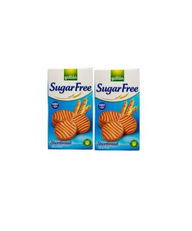 Gullon Sugar Free Shortbread Biscuits 330g x 2 Pack Bundle - Buy Online on GoSupps.com
