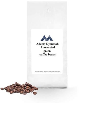 Adems Djimmah Ethiopian green coffee beans premium unroasted beans for home and business roasting 1 kg (Djimmah) - Buy Online on GoSupps.com