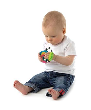 Buy Playgro Teething & Grasping Ring Trio - Colorful Textured Rattles for Babies 3+ Months | International Shipping Available - Buy Online on GoSupps.com