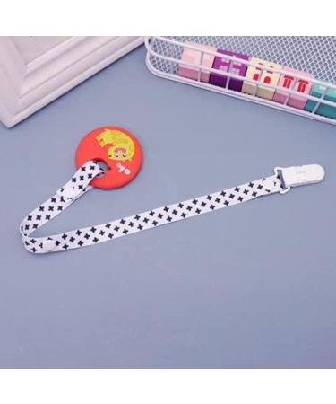 3 x Baby Tissue Clips Pacifier Chain | Safe Strap Pacifier Holder - Secure & Convenient for New Parents - Buy Online on GoSupps.com