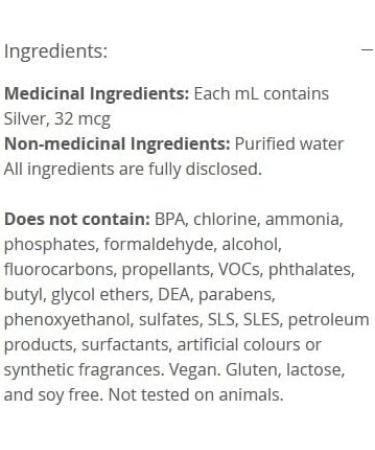 Premium Ionic Silver 32 ppm (250 mL / 8oz) 250 ml (Pack of 1) - Buy Online on GoSupps.com