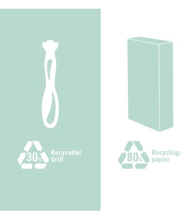 Bic Click 3 Soleil Sensitive Women's Razor - 30% Recycled Handle - 3-Blade Refills - Box of 1+2 Bundle - Buy Online on GoSupps.com