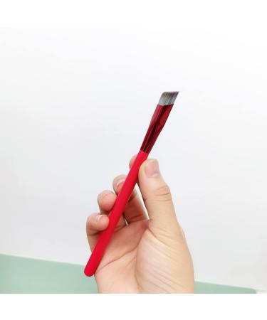 Angled Brow Brush Square Angled Eyebrow Brush for Precision Application & Blending of Eye Brow Powders
