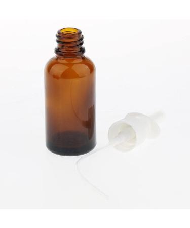 DYNWAVE 10 Empty Reusable Glass Nasal Spray Cans Containers 30ml Reusable Brown 3.2 x 12.4 cm - Buy Online on GoSupps.com