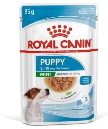 Royal Canin Mini Puppy Complete Wet Food in Gravy 48 x 85g - Buy Online on GoSupps.com