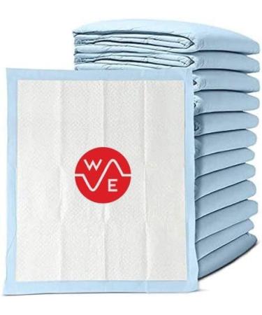 Wave Disposable Underpads 23'' X 36'' (30 Count) Incontinence Pads 68g Each Chux Bed Covers Puppy Training | Super Absorbent Protection for Kids Adults Elderly | Liquid Urine Made in The USA 23" x 36" ( 30 count ) - Buy Online on GoSupps.com