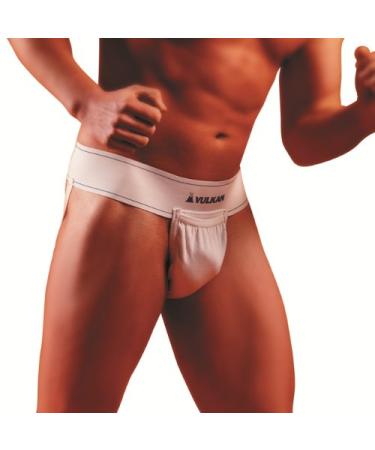 Vulkan Groin Support Athletic Support for Sport and Exercise Protective Jockstrap Supportive and Comfortable X-Large Extra Large