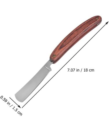 Minkissy Vintage Bart Razor - Rustproof Steel Manual Bartschneider & All-Purpose Knife for Men - International Shipping Available - Buy Online on GoSupps.com