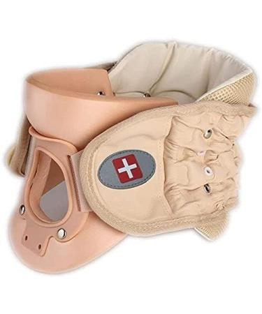 Safrol Neck Care Recovery Tool | Adjustable Neck Stretcher with Air Pump for Home Use | Decompression Collar for Neck Pain Relief - Buy Online on GoSupps.com