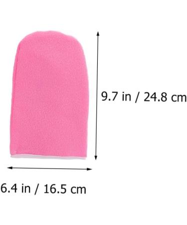 DOITOOL 2 Pairs Bath Treatment Mitt Insulated Gloves Hand Spa Cover Hand Treatment Mitts Paraffin Wax Gloves Manicure Tools Pink Care - Buy Online on GoSupps.com