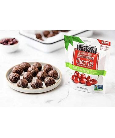 Stoneridge Orchards Reduced Sugar Montmorency Whole Dried Tart Cherries 4 oz - Healthy Snack - Buy Online on GoSupps.com