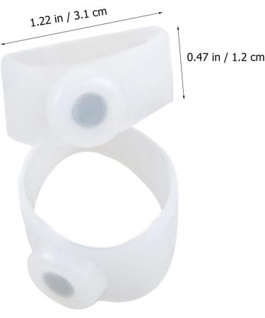 FOMIYES 5 Pairs Toe Ring Massage - Durable Magnetic Acupoint Bands for Feet | Home & Travel Use - Buy Online on GoSupps.com