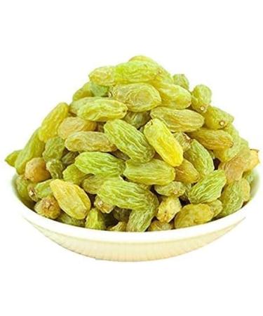 THE EDIBLES Green Afghani Raisins |Hari Kismish 250 gm | Dried Green Raisins_Packing May Vary - Buy Online on GoSupps.com