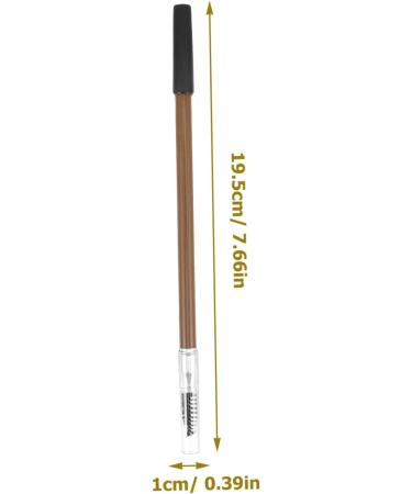 Healeved 4pcs Pencil Brow Pen Eye Brow Pencil Brow Pencil for Makeup Wood Brow Pencil Wooden - Buy Online on GoSupps.com