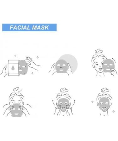 Husalsea 7 pieces of animal masks calming moisturizing clarifying and oil regulating Face masks with animal membrane Funny - Buy Online on GoSupps.com