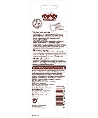 Vahine Madagascar Grand Cru Vanilla 3G - Pack of 3 - Buy Online on GoSupps.com
