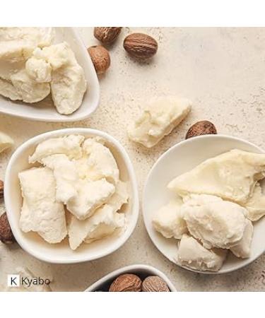 100% Raw Unrefined Shea Butter from Ghana Grade A Ivory 2 Pounds (32oz) | Premium Natural Moisturizer for Skin & Hair - Buy Online on GoSupps.com
