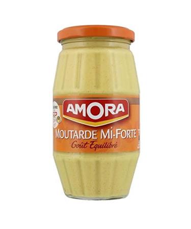 Amora mustard mi forte bocalor 415g - ( Unit Price ) - Amora moutarde mi forte bocalor 415g