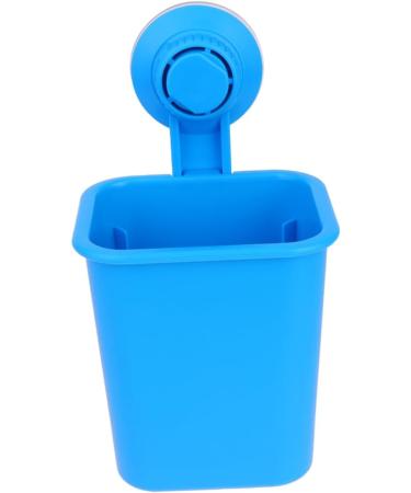 CABILOCK Wall Brackets for Electric Toothbrush - Dance-Free Suction Holder & Toothpaste Storage Box - Child-Friendly Design - 2 Pack (17x11cm) - Blue - Buy Online on GoSupps.com