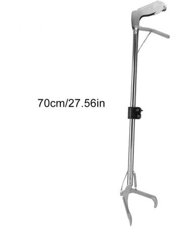 Zerodis Snake Tong & Clamp Catcher - Foldable Stainless Steel Snake Grabber for Safe Handling (100cm) - Ideal Reptile Hunting Tool - Buy Online on GoSupps.com