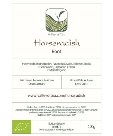 Organic Horseradish Root - Gourmet Quality from Organic Cultivation | Buy Merrettich Root Online - Buy Online on GoSupps.com