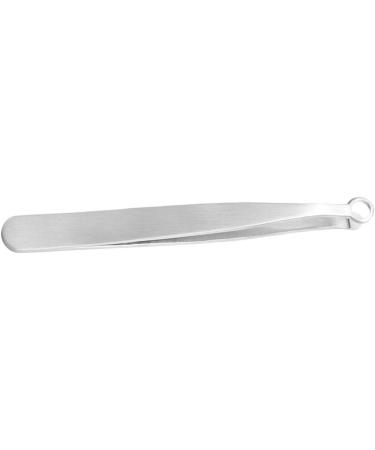 Milisten Eyelash Eyelash Stainless Steel Salon 320 Degree Pulling Angle Rounded Corners Beauty Product (Silver) Lash Lash Gland Forceps - Buy Online on GoSupps.com