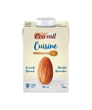 Ecomil - Cr me Cuisine Amandes 500Ml - Vendu par unit