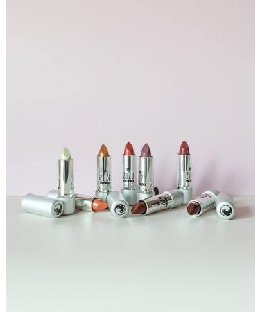Zuzu Luxe Lip Color Lipstick in Sin - Reddish Brown/Warm Pearl, 0.13 oz | Natural, Paraben-Free, Vegan, Gluten-Free, Cruelty-Free & Non-GMO - Buy Online on GoSupps.com