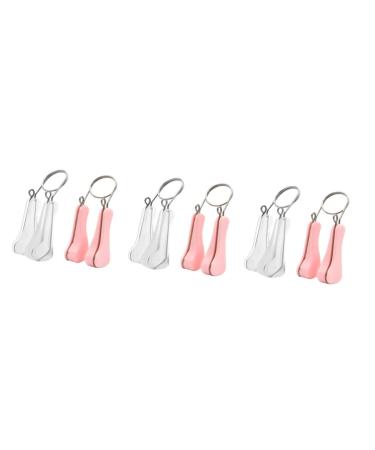 Ipetboom 6pi ces Pince De Beaut Pour Redressement Du Nez De Pont Pour Femmes Et Filles Blanc Rose Mx3pcs Comme Indiqu x3pcs