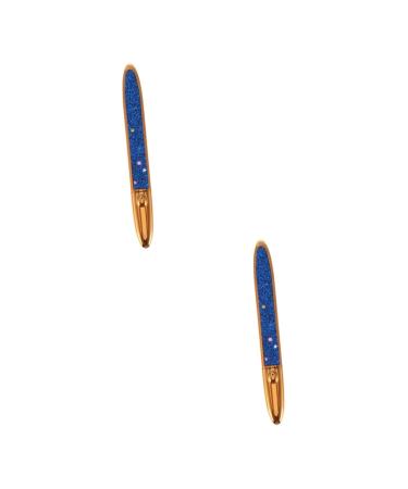 Beavorty 2pcs Pencil Makeup Durable for Bling Women Glitter Blooming Practical Lining Liner Self-adhesive 1 count (Pack of 1) Bluex2pcs