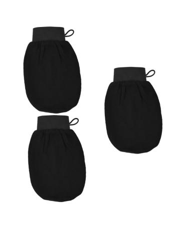 FOMIYES 3pcs Shower Scrubbing Gloves Bath Scrubber Shower Mitten Exfoliating Glove Flower Claw Clips Body Scruber Sponge Gloves Shower Bath Glove Loofah Sponge Glove Bath Ball Massage