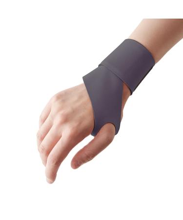 heybody Slim Air Wrist Support Strap | Fitness Daily Carpal Tunnel Arthritis Wrist Pain Relief Injury Prevention | Comfortable Fit | Elastic Material | Breathable Fabric (Gray)