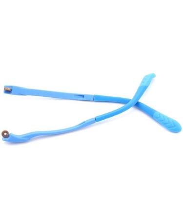 Rijpex Blue Silicone Glasses Repair Parts for Kids - Universal Bone & Ear Bridge Holder 1 Pair Temporary Replacement - Buy Online on GoSupps.com