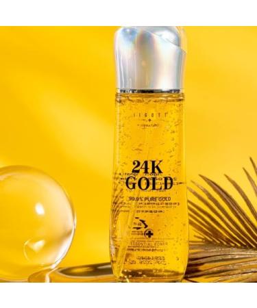 Buy Signature 24K Gold Essential Skin Care Set | Toner Emulsion & Cream | Luxury Anti-Aging Skincare for Glow & Hydration - International Shipping Available - Buy Online on GoSupps.com
