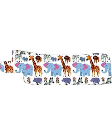 Pre-Cut Nasogastric/Oxygen Tube Adhesive Tape - Safari Animals Theme x 10 Pack - Buy Online on GoSupps.com
