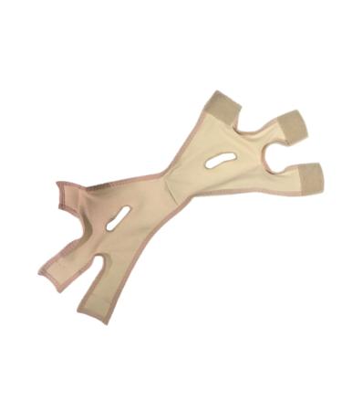 DRESSOOS Face Lifting Belt V Line Chin up Double Cheek Lift Strap Chin Lift Strap Belt Facial Lift Strips V Line Shaper Lifting Band Elastic Resilience Shaping Adhesive Tape S As Shown