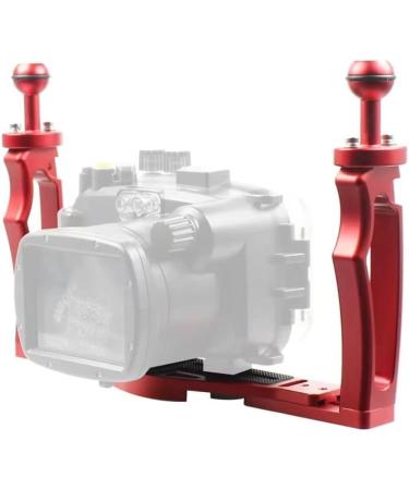 Extendable Dual Handle Underwater Camera Tray with Ball Handles - Stabilizer & Grip for Camera Housing, Gopro & Action Camera - Buy Online on GoSupps.com