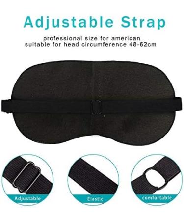 BYBART Camo Sleep Mask - Adjustable Head Strap, Light Blocking Eye Cover for Kids, Women, Men - Soft & Comfortable - Buy Online on GoSupps.com