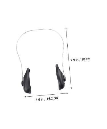 FOMIYES 8 Pcs Silicone Ear Covers for Hair Dryer and Shower - Black, 20X14.2CM - Ear Protector Caps for Hair Salon - Buy Online on GoSupps.com