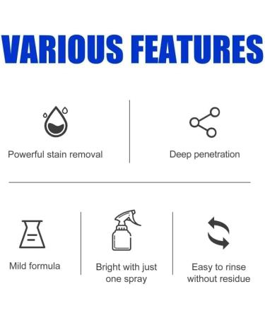 Sleepdorps Bath Cleaner Sleepdrops Glass Cleaner All-Purpose Bathroom Descaler Spray for Glass Mirrors Bathtubs Faucets Toilet Sink (3pcs) - Buy Online on GoSupps.com